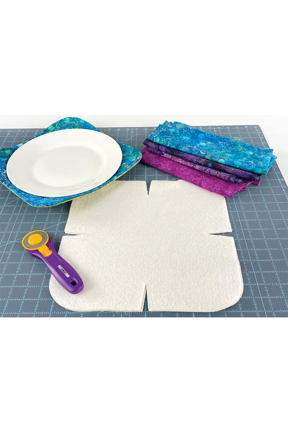 Plate Cozy Pre-Cut Batting 8ct