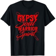 Gypsy Soul Warrior Spirit Arrow Wild Heart Fun Hippie Gifts T-Shirt