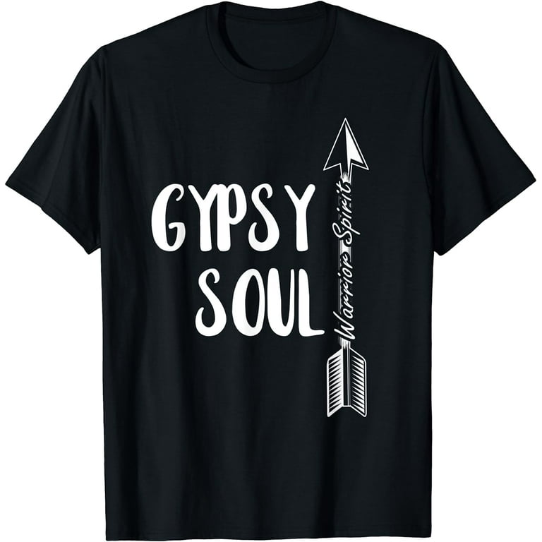 Gypsy Soul Shirt Fun Hippie Shirt Warrior Spirit Wild Heart Gypsy Soul Shirt Fun Hippie Shirt Warrior Spirit Wild Heart