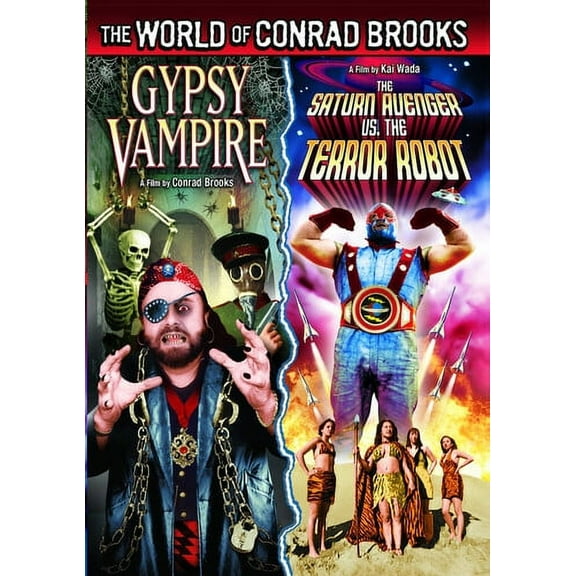Gypsy Vampire / Saturn Avenger Vs the Terror Robot (DVD), Alpha Video, Horror