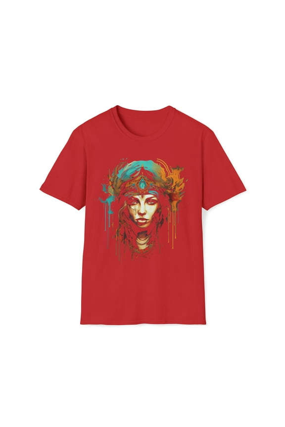 Gypsy Woman Unisex T-Shirt Boho Hippie Festival Native American Inspired