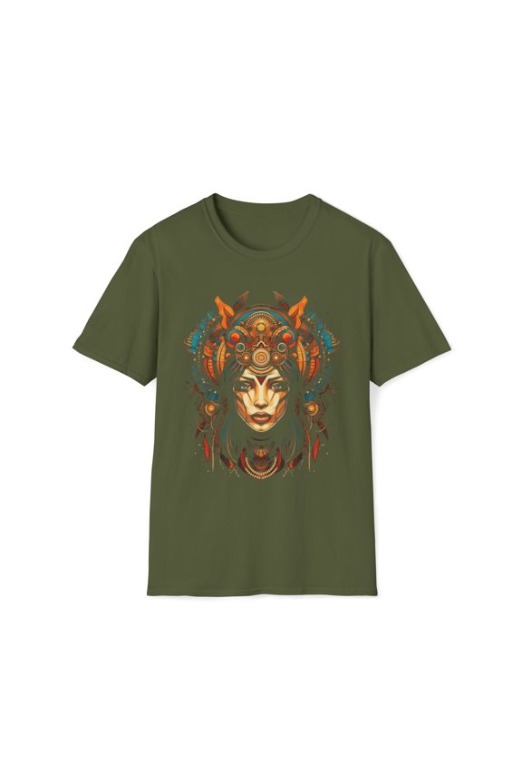 Gypsy Woman Unisex T-Shirt Boho Hippie Festival Native Inspired