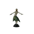 thumbnail image 1 of Nifao Gypsy dancer with green dress bronze statue – Home Office Decor Sculpture, 12"L x 9"W x 30"H, 1 of 11