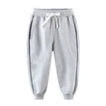 thumbnail image 1 of Gyratedream 3-11Y Little Kid Big Boys Basic Drawstring Sweatpants Active Jogger Pants, 1 of 3