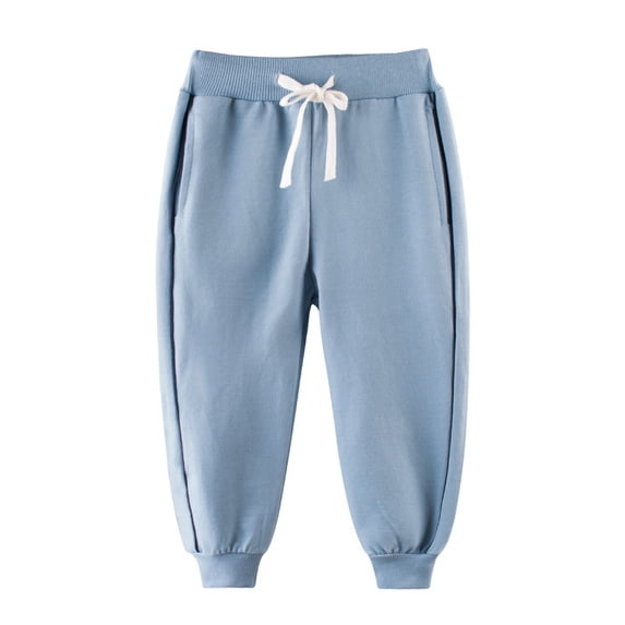 Gyratedream 3-11Y Little Kid Big Boys Basic Drawstring Sweatpants Active Jogger Pants