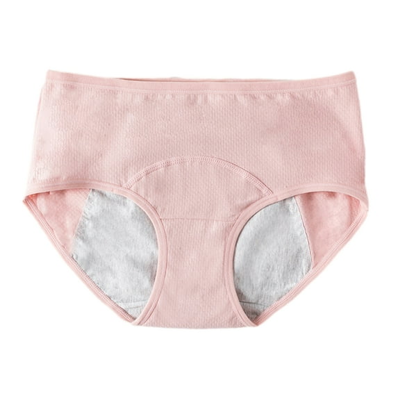 Gyratedream Adolescent Girls Menstrual Period Cotton Physiological Pants Anti-Side-Leakage Comfortable Underwear