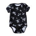 thumbnail image 1 of Gyratedream Baby Girls 1 or 3 Pack Short-sleeve Romper for Newborn Infant Toddler Bodysuits, 1 of 6