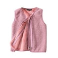 thumbnail image 1 of Gyratedream Baby Kids Solid Colour Puffer Vest Winter Lightweight Sleeveless Warm Jacket Waistcoat 1-6T, 1 of 4