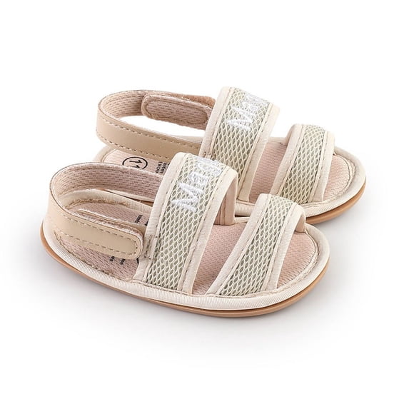 Gyratedream Baby Toddler Infant Girls Boys Soft Open Toe Summer Sandals Flower Princess Flat Shoes 0-18Months