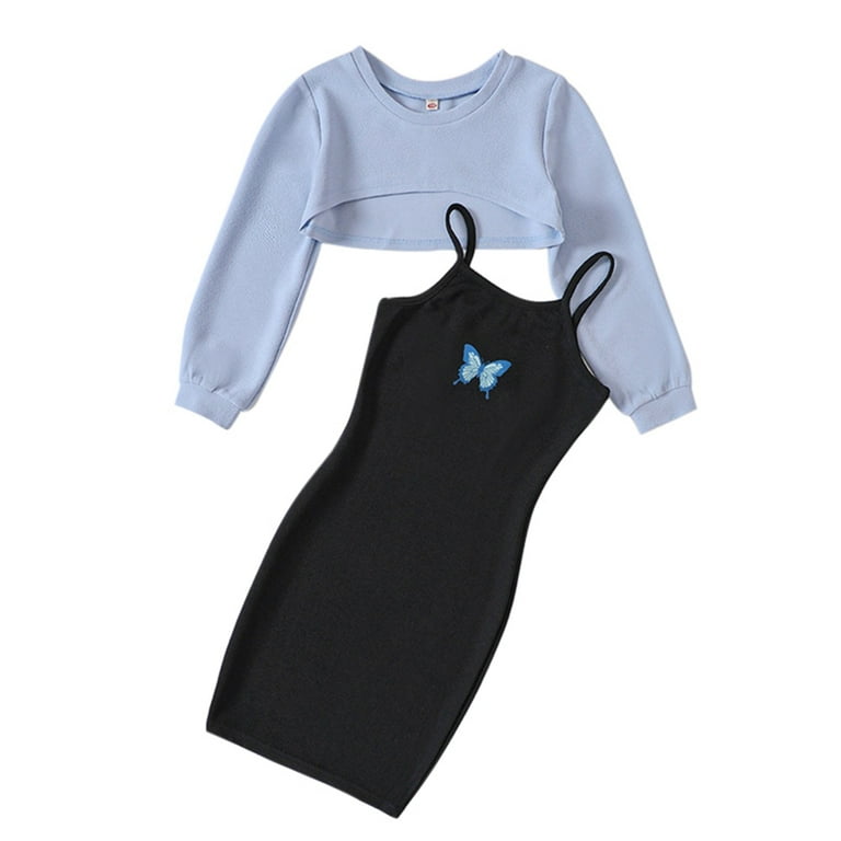 さ*う様 【新品未使用】Little Butterfly Sleeve Dres RVCA Flutter Black Butterfly Mini Dress L131021 Size Medium