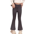 thumbnail image 1 of Gyratedream Girls Fleece Lined Leggings Flare Bootcut Yoga Pants with Pockets Soft Stretchy High Waisted Active Pants for Kids Child Yoga Dance, 1 of 9