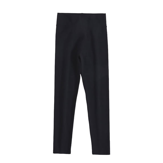 Gyratedream Girls Leggings Athletic Leggings Kids Dance Running Yoga Pants Workout Active Dance Tights for 7-8 Years Black
