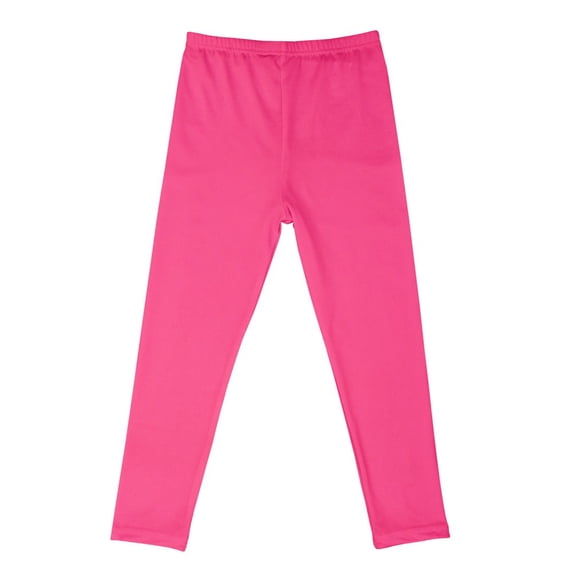 Gyratedream Girls Leggings, Girls Active Workout Prints Leggings Casual Yoga Pants Tights Trousers for 7-8 Years Red