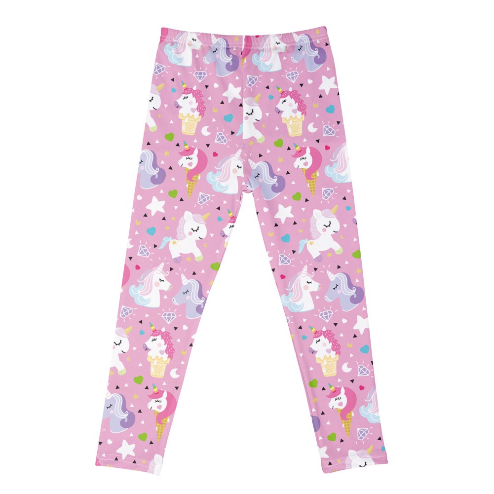 Gyratedream Girls Leggings, Girls Active Workout Unicorn Print Leggings ...