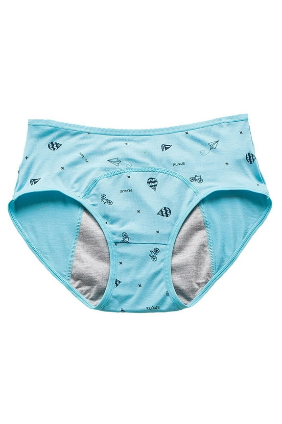 Girls Physiological Panties Girls Low Waist Menstrual Anti-Side-Leakage Health Modal Underwear