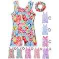 thumbnail image 1 of Gyratedream Gymnastics Shiny Mermaid Butterfly, Leotards (Girl's), 1 of 12