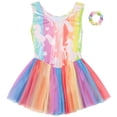 thumbnail image 1 of Gyratedream Gymnastics Skirted Leotards Ballet Tutu Dance Dress Mermaid Unicorn Gymnastic Skirt with Hair Band 3-12Y (Baby Girls/Toddler Girls/Big Girls), 1 of 8