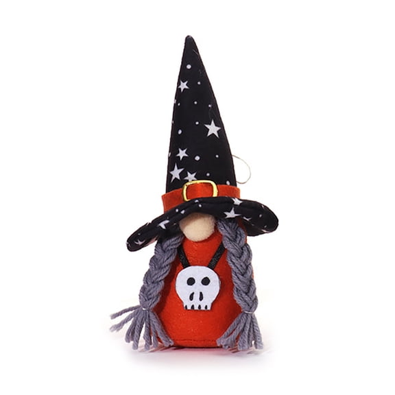 Gyratedream Halloween Gnomes Plush Decorations Faceless Doll for Halloween Party Home Table Decor