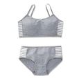 thumbnail image 1 of Gyratedream Large Children And Adolescent Girls Sports Underwear Bra + Panties Two-Piece Set Free Size, 1 of 6