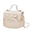 thumbnail image 1 of Gyratedream Mini Messenger Bag Cute Bow Small Crossbody Purse Children Shoulder Bags Handbags for Kids Teen Girls, 1 of 2