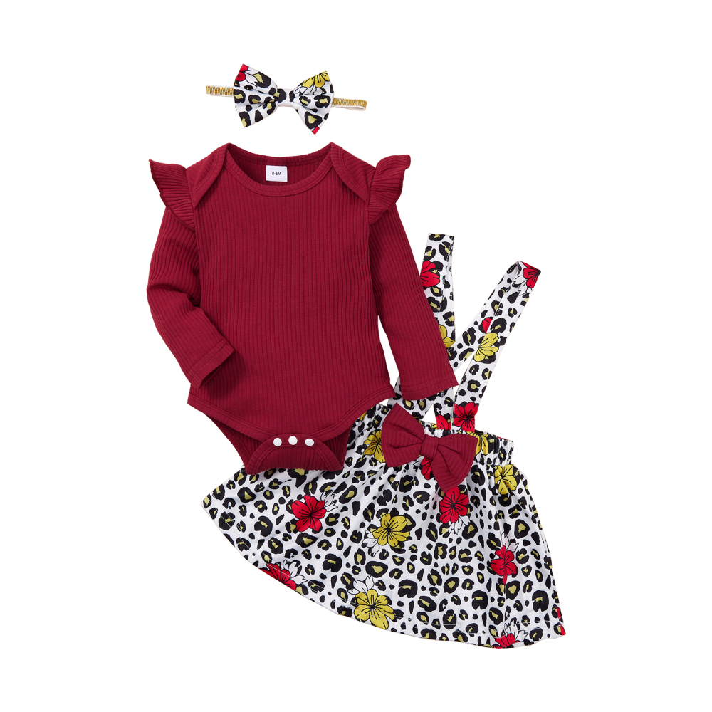 Bon Bebe Newborn Baby Girl TakeMeHome, 3pc Set