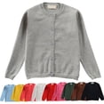 thumbnail image 1 of Gyratedream Spring Toddler Boy Girl Cotton Button Knit Cardigan Little Kids Sweater Coat, 1 of 6