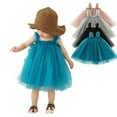 thumbnail image 1 of Gyratedream Summer Kids Baby Girl Strap Tutu Dresses Sleeveless Princess Dress,1-6Y, 1 of 4