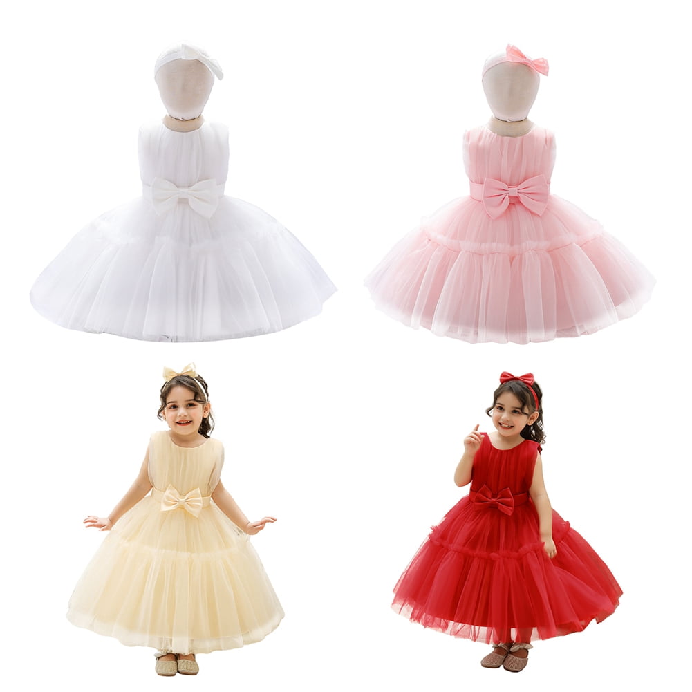 Baby Club Chic Tiny Baby Toys Pink Gown with Lace Trim & Hat Set