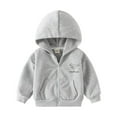 thumbnail image 1 of Gyratedream Toddler Boys Hooded Dinosaur Jacket Lightweight Kids Hoodie Sweatshirt Coat 2-9 Years, 1 of 8