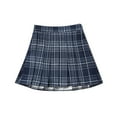 thumbnail image 1 of Gyratedream Toddler Girls Pleated Plaid Skirt High Waist Skort Shorts Little Kid Girls Skirt Skater Tennis Uniform Skirts, 1 of 5