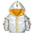 thumbnail image 1 of Gyratedream Winter Baby Thickened Cotton Jacket Toddler And Children Cartoon Dinosaur Cotton Jacket For Boys Coat, 1 of 7