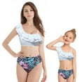 thumbnail image 1 of Gyrategirl Family Matching Swimsuits Two Piece Bathing Suit Toddler Swim Trunks Swim Shorts for Women Men Girls Boys, 1 of 6