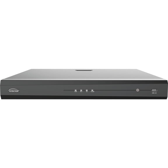 Gyration 16-Channel Network Video Recorder With PoE, 16 TB HDD