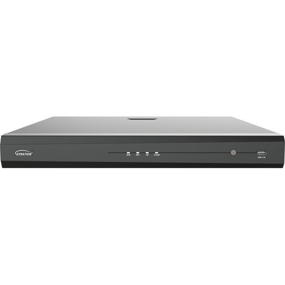 Gyration 16-Channel Network Video Recorder With PoE, TAA-Compliant, 10 TB HDD