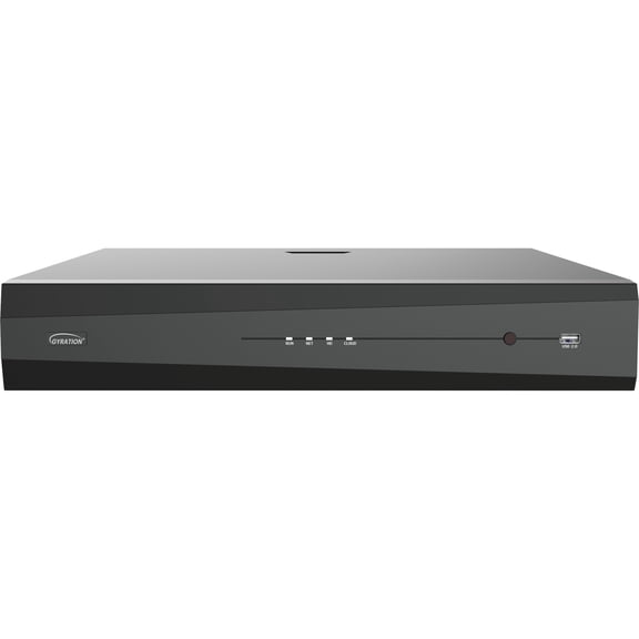 Gyration 32-Channel Network Video Recorder With PoE, TAA-Compliant, 10 TB HDD