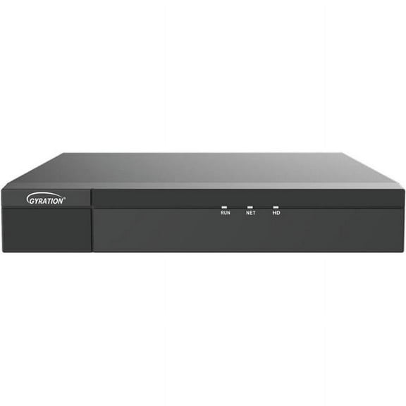 Gyration 8-Channel Network Video Recorder With PoE TAA-Compliant 4 TB HDD