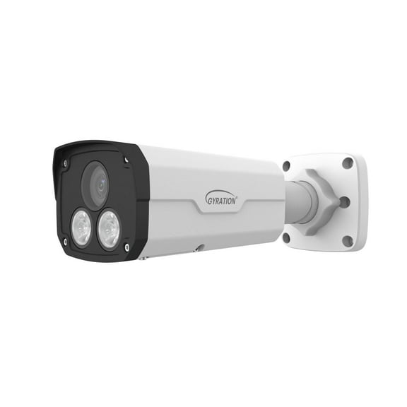 ADESSO Gyration CyberView 510B 5MP Full Color Bullet Security Camera 120dB WDR Smart Intrusion Detection IP67 Vandal Resistant PoE Support 256GB MicroSD Card