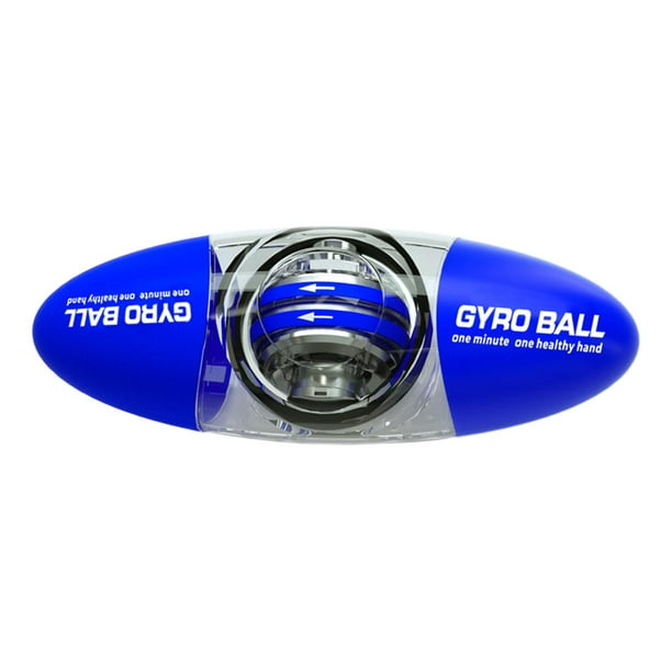 Gyro Ball Workout Arm Strength Adjustable Grip Strength Forearm Strengthener Blue Walmart Business Supplies