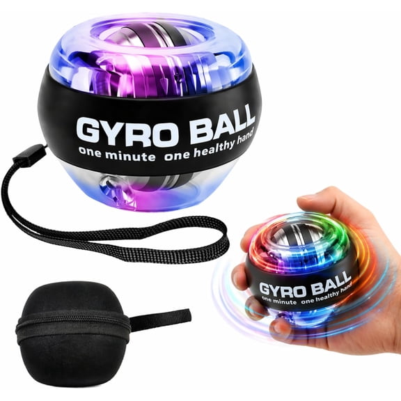 Gyro Ball Wrist Trainer, Torque Ball Hand Exerciser, 2026 Gyroscope Ball Forearm Strengthener, Finger Muscle Exercise