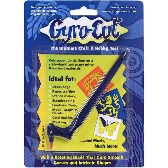 The Gyro-Cut Craft Cutting Tool