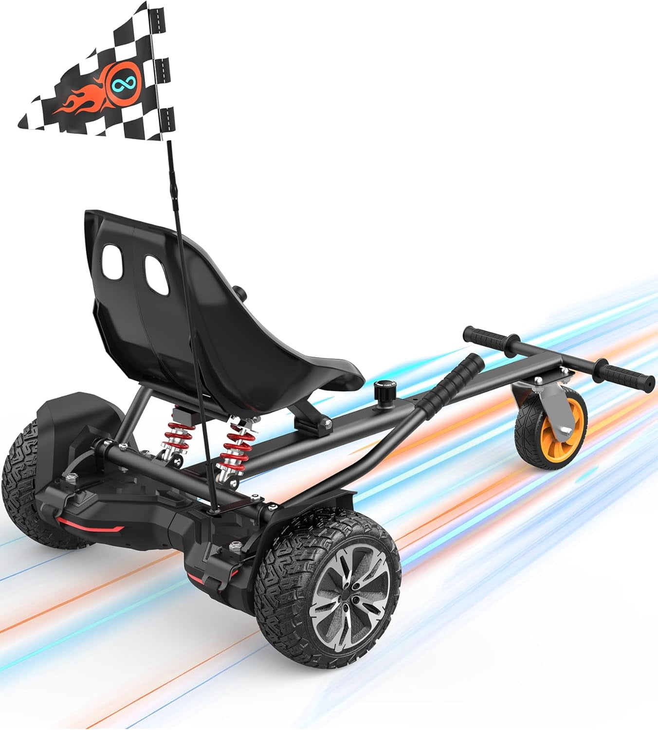 0*7様 セグウェイ　GYROOR GYROOR K2 Hoverboard Go Kart Attachment, Adjustable Frame, Shock