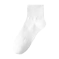 thumbnail image 1 of Gytharion All Day Comfort Crew Socks Moisture-wicking Breathable Socks Solid Color Everyday Socks, 1 of 2