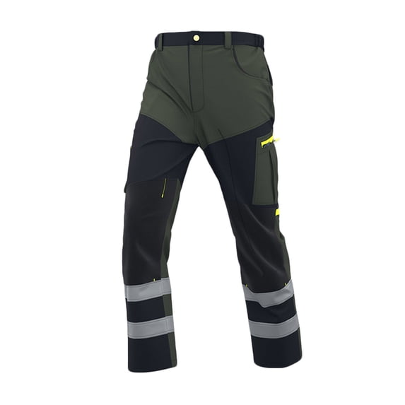 Gytharion Cargo Pants for Men Plus Size Fashion Casual Patchwork Abrasion Multi-Pocket Work Pants Lightweight Waterproof Outdoor Workwear Trousers
