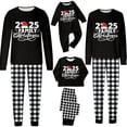thumbnail image 1 of Gytharion Christmas Family Matching Pajamas Set Funny Long Sleeve Christmas Printed Sleepwear and Plaid Pants 2 Piece Xmas Loungewear Set Winter Soft Comfy Holiday Pjs Set for Family, 1 of 6