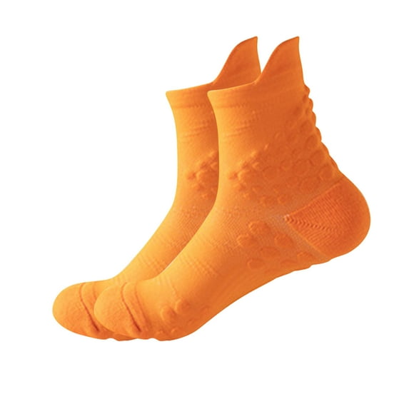 Gytharion Crew Socks for Women Moisture Wicking Cushioned Athletic Running Boot Socks Lightweight Breathable Non Slip Cotton Socks