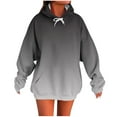 thumbnail image 1 of Gytharion Hooded Sweatshirts for Women Fashion Casual Gradient Printed Long Sleeve Drawstring Hoodie Fall Womens Loose Comfy Pullover Blouses, 1 of 5