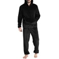 thumbnail image 1 of Gytharion Men's 2PC Flannel Fleece Sweatsuits Cozy Winter Loungewear Jogging Suits Pullover Long Sleeve Kangaroo Pocket Hoodies with Elastic Waist Straight Sweatpants Tracksuits, 1 of 6