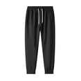thumbnail image 1 of Gytharion Plus Size Sweatpants for Men Lightweight Breathable Cinch Bottom Drawstring Elastic Waist Joggers Loose Comfy Athletic Sport Pants with Pockets, 1 of 5