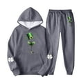 thumbnail image 1 of Gytharion St Patricks Day Sweatsuit Sets for Women Long Sleeve Shamrock Graphic Print Hoodies and Jogger Sweatpants Loose Comfy 2 Piece Track Suits with Pockets, 1 of 4