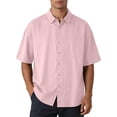 thumbnail image 1 of Gytharion Summer Thin Men's Shirts Loose Fashion Short Sleeve Shirts Casual Button Down Tops, 1 of 6